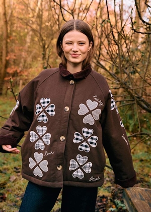 Lillibeth jakke Checked Brown Sissel Edelbo 